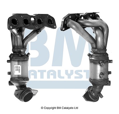 Bm Catalysts Katalysator mit Anbauteilen [Hersteller-Nr. BM91392H] für Nissan