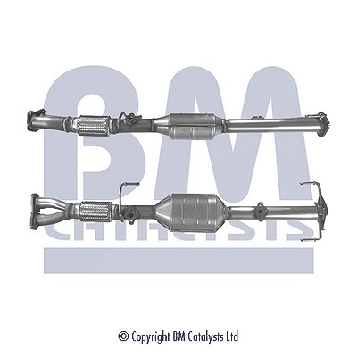 Bm Catalysts Katalysator mit Anbauteilen [Hersteller-Nr. BM90251H] für Toyota