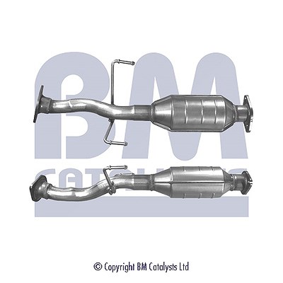 Bm Catalysts Katalysator mit Anbauteilen [Hersteller-Nr. BM90798H] für Mazda