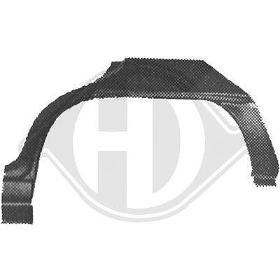 Diederichs Seitenwand [Hersteller-Nr. 9316331] für Opel