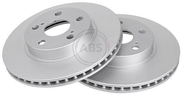 A.b.s. Bremsscheibe Vorderachse Belüftet [Hersteller-Nr. 17610] für Toyota