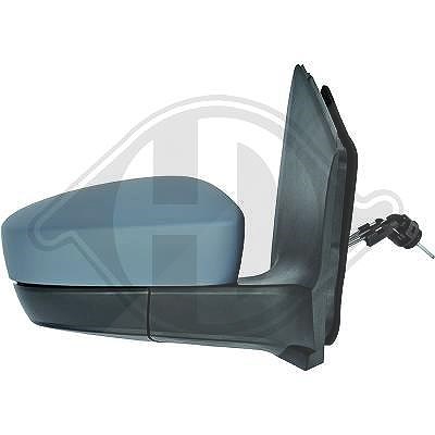 Diederichs Außenspiegel [Hersteller-Nr. 2236025] für Skoda, VW, Seat