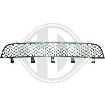 Diederichs Lüftungsgitter, Stoßfänger [Hersteller-Nr. 5881845] für Mitsubishi