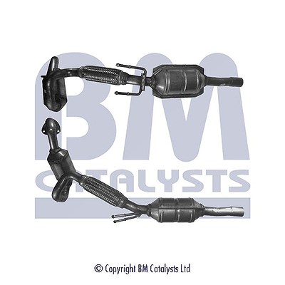 Bm Catalysts Katalysator [Hersteller-Nr. BM80257H] für VW