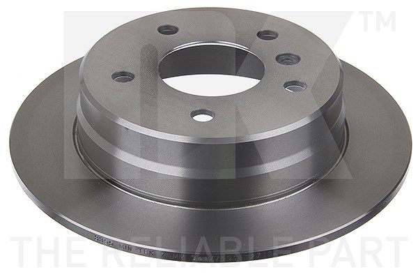 Nk Bremsscheibe Hinterachse VOLL [Hersteller-Nr. 203355] für Mercedes-Benz