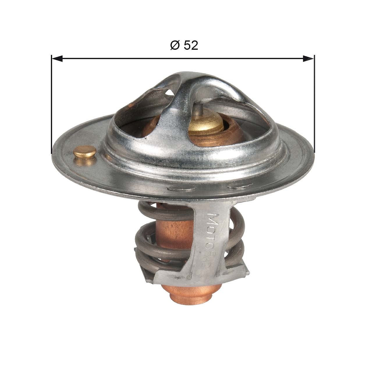 Gates Thermostat, Kühlmittel [Hersteller-Nr. TH48682G1] für Mitsubishi, Smart