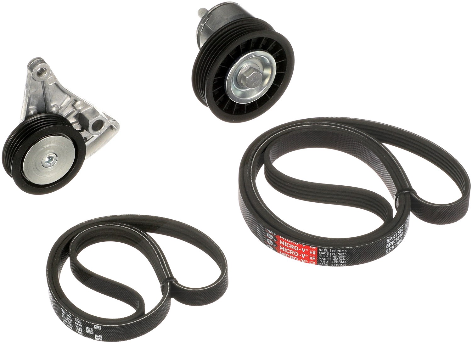 Gates Keilrippenriemensatz [Hersteller-Nr. K015PK1590] für Audi, VW