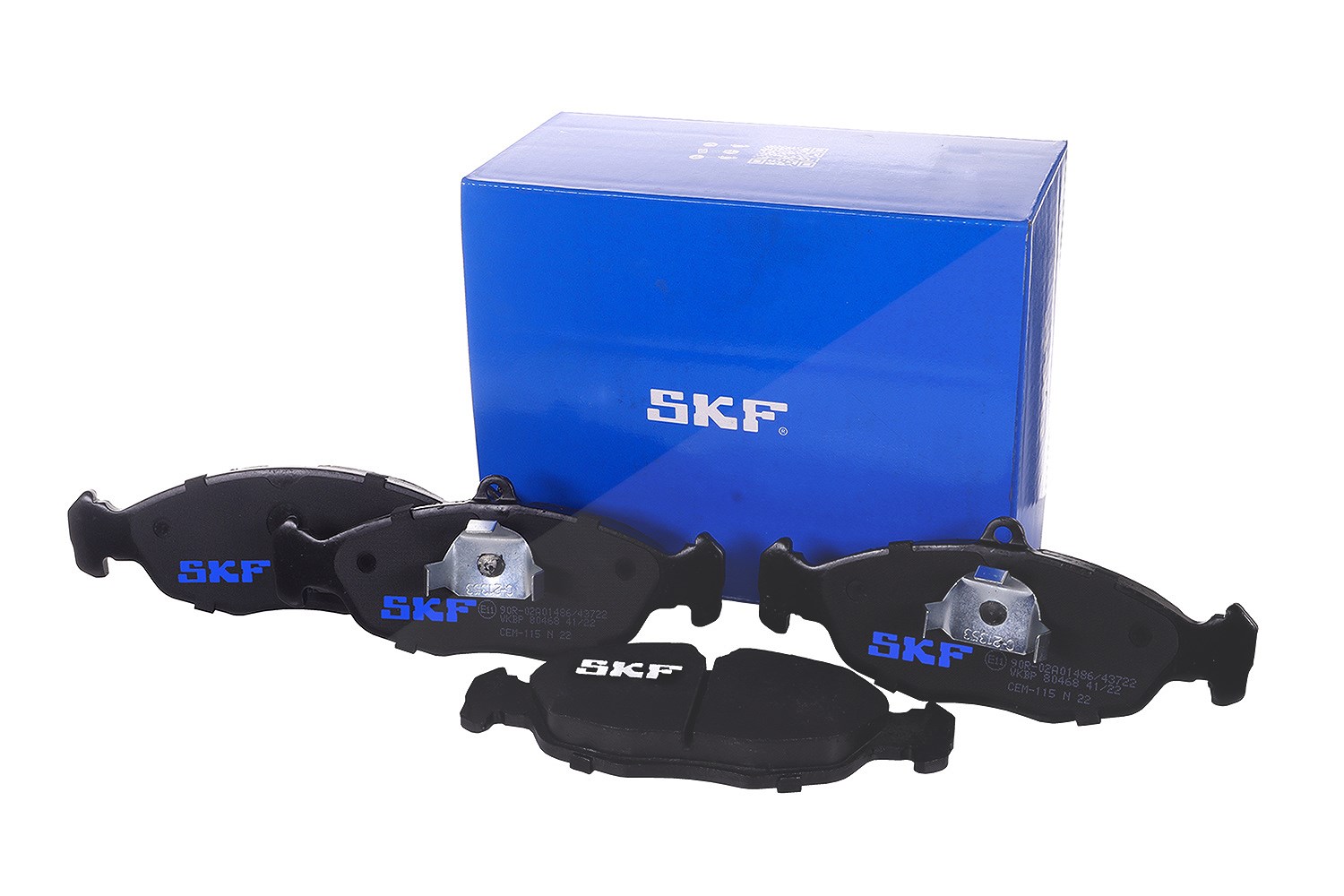 SKF VKBP80468 Bremsbelagsatz für Scheibenbremse Bremsbelagsatz - Bild 5