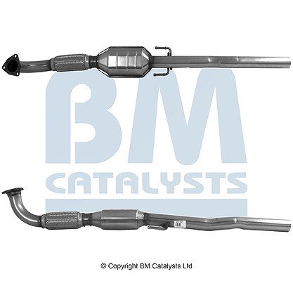 Bm Catalysts Katalysator inkl. Montagesatz [Hersteller-Nr. BM80136H] für Mg, Rover