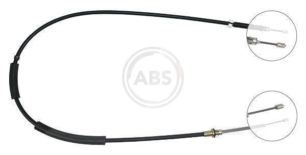 A.b.s. Seilzug, Feststellbremse [Hersteller-Nr. K12115] für Ford