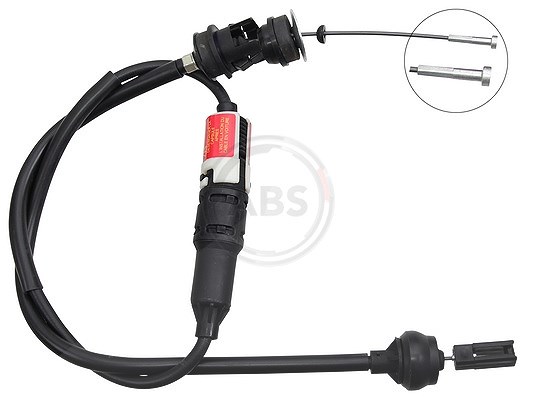 A.b.s. Seilzug, Kupplungsbetätigung [Hersteller-Nr. K28004] für Peugeot