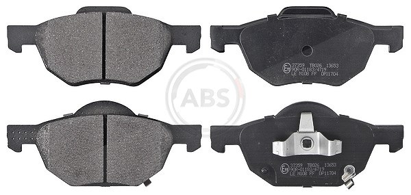 A.b.s. Bremsbelagsatz, Scheibenbremse [Hersteller-Nr. 37359] für Honda