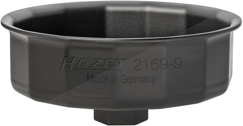 Hazet Ölfilter-Schlüssel - Sechskant 24mm, 1/2 - Außen-15-kant Profil [Hersteller-Nr. 2169-9]