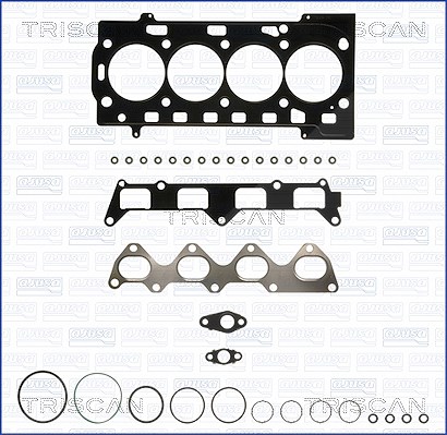 Triscan Dichtungssatz, Zylinderkopf [Hersteller-Nr. 598-85187] für Seat, Audi, Skoda