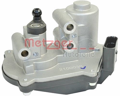 Metzger Autoteile Stellelement, Drallklappen (Saugrohr) [Hersteller-Nr. 2100030] für Audi, Seat, Skoda, VW