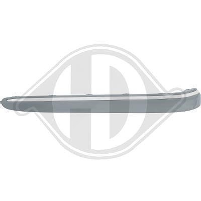 Diederichs Zier-/Schutzleiste, Stoßfänger [Hersteller-Nr. 1615069] für Mercedes-Benz