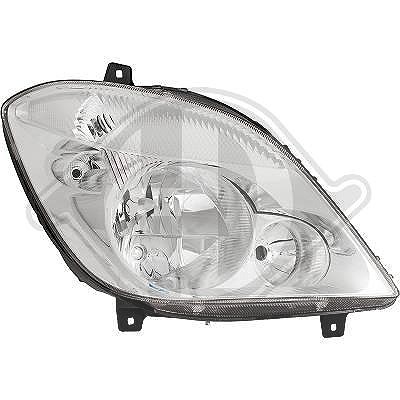 Diederichs Hauptscheinwerfer [Hersteller-Nr. 1663980] für Mercedes-Benz