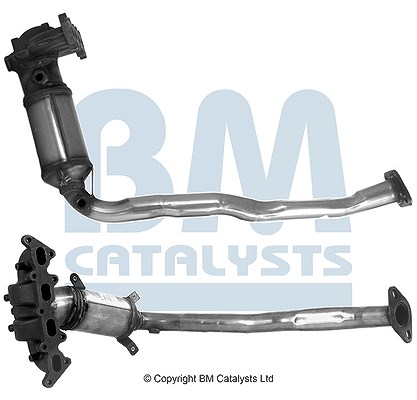 Bm Catalysts Katalysator [Hersteller-Nr. BM91651H] für Fiat