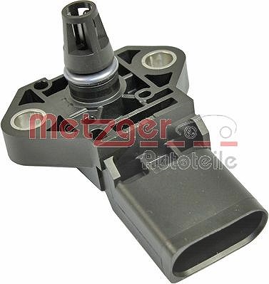 Metzger Autoteile Sensor, Ladedruck [Hersteller-Nr. 0906252] für Audi, Skoda, Seat, VW