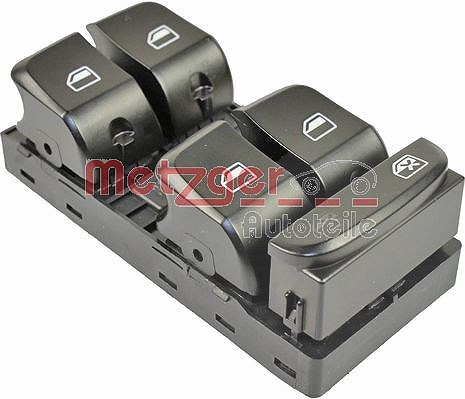 Metzger Autoteile Schalter, Fensterheber [Hersteller-Nr. 0916257] für Audi