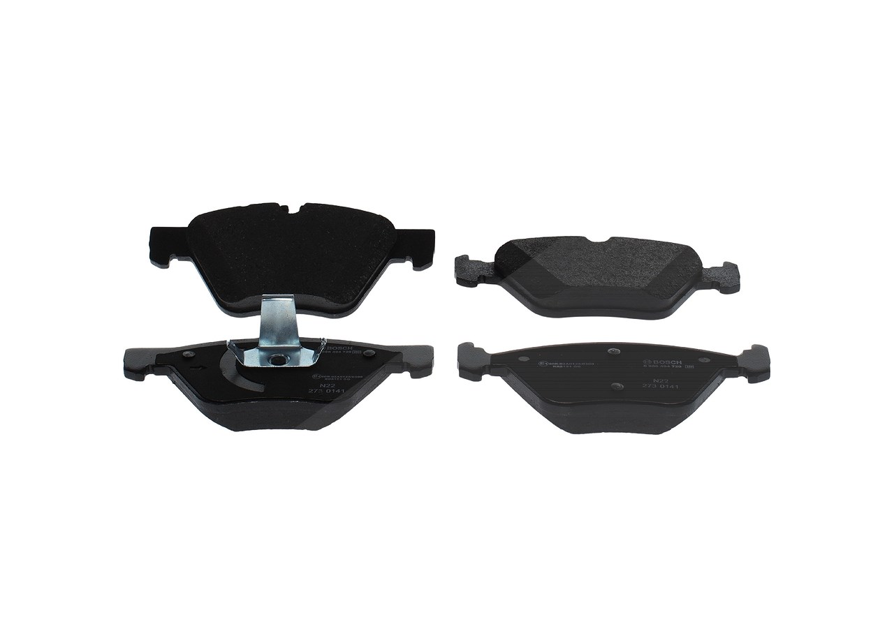 Bosch Bremsbelagsatz, Scheibenbremse [Hersteller-Nr. 0986494729] für Mercedes-Benz