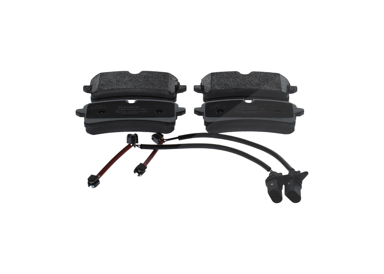 Bosch Bremsbelagsatz, Scheibenbremse [Hersteller-Nr. 0986494841] für Audi
