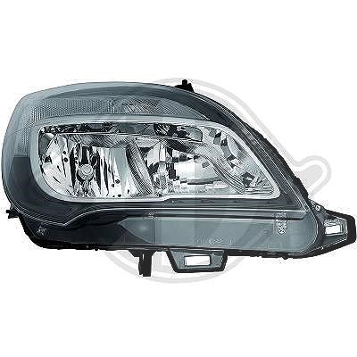 Diederichs Hauptscheinwerfer [Hersteller-Nr. 1876183] für Opel