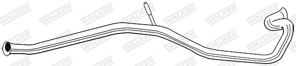 Walker Abgasrohr [Hersteller-Nr. 08143] für Peugeot