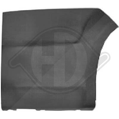 Diederichs Zier-/Schutzleiste, Seitenwand [Hersteller-Nr. 3484366] für Citroën, Fiat, Peugeot