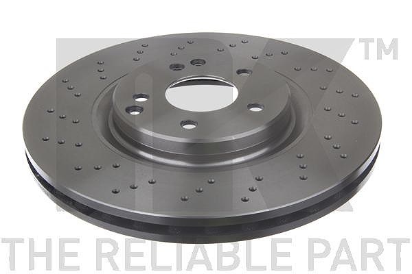 Nk 1x Bremsscheibe Vorderachse Belüftet [Hersteller-Nr. 2033117] für Mercedes-Benz