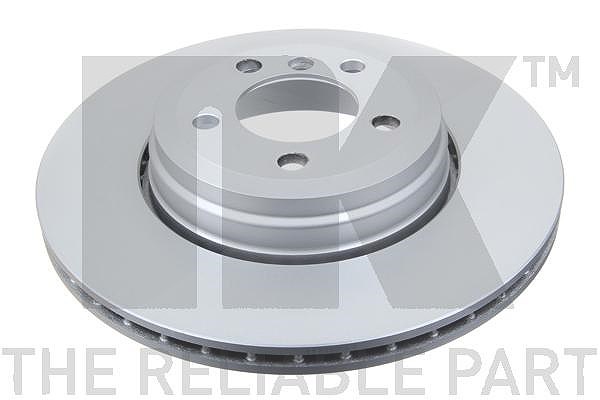 Nk 1x Bremsscheibe Hinterachse Belüftet [Hersteller-Nr. 311579] für BMW