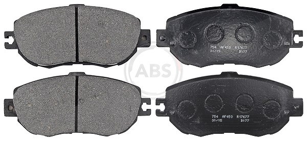 A.b.s. Bremsbelagsatz, Scheibenbremse [Hersteller-Nr. 36920] für Lexus