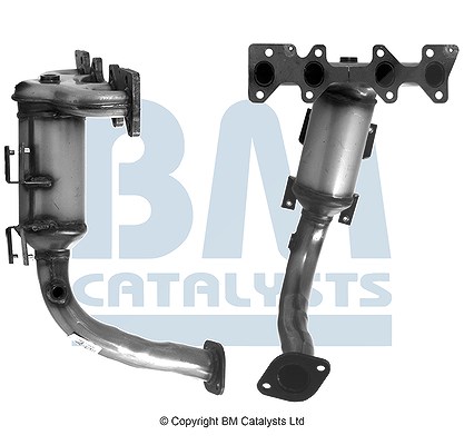 Bm Catalysts Katalysator [Hersteller-Nr. BM91832H] für Fiat