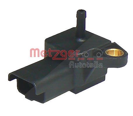 Metzger Autoteile Sensor, Saugrohrdruck [Hersteller-Nr. 0906072] für Lancia, Peugeot, Citroën, Suzuki, Fiat