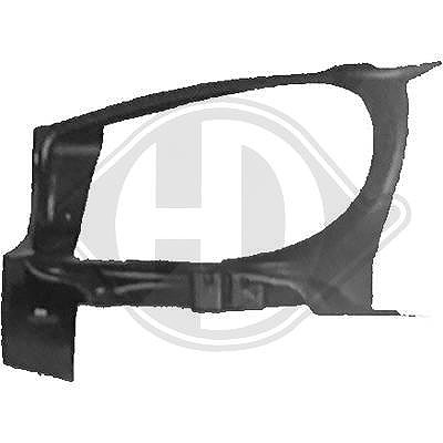 Diederichs Scheinwerferaufnahme [Hersteller-Nr. 4225013] für Peugeot