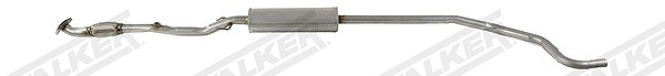 Walker Mittelschalldämpfer [Hersteller-Nr. 23383] für Vauxhall, Opel