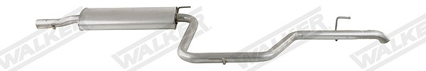 Walker Endschalldämpfer [Hersteller-Nr. 22614] für Mercedes-Benz