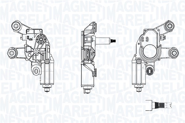 Magneti Marelli Wischermotor [Hersteller-Nr. 064342004010] für Ford