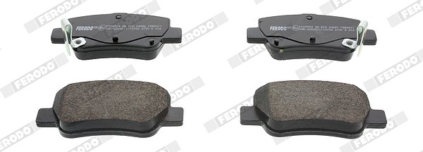 Ferodo Bremsbelagsatz, Scheibenbremse [Hersteller-Nr. FDB4411] für Toyota
