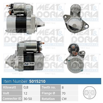 Meat & Doria Starter [Hersteller-Nr. 5015210] für Nissan