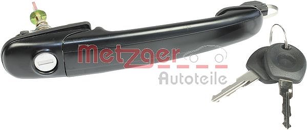 Metzger Autoteile Türgriff [Hersteller-Nr. 2310531] für VW