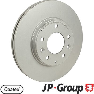 Jp Group 1x Bremsscheibe [Hersteller-Nr. 3863101200] für Mazda