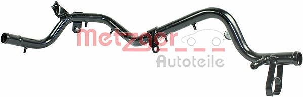 Metzger Autoteile Kühlmittelrohrleitung [Hersteller-Nr. 4010048] für VW, Seat