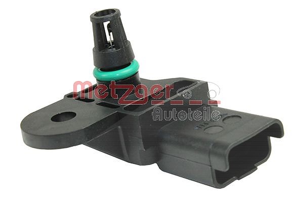 Metzger Autoteile Sensor, Ladedruck [Hersteller-Nr. 0906348] für Citroën, Mini, Peugeot