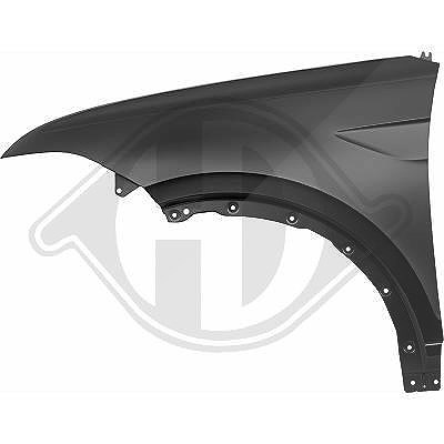 Diederichs Kotflügel [Hersteller-Nr. 2360007] für VW
