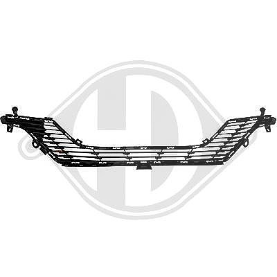 Diederichs Lüftungsgitter, Stoßfänger [Hersteller-Nr. 4228045] für Peugeot