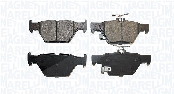 Magneti Marelli Bremsbelagsatz, Scheibenbremse [Hersteller-Nr. 363916061114] für Subaru