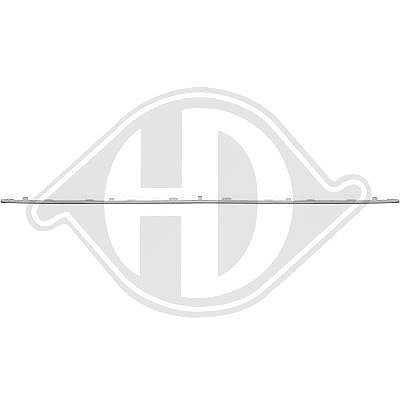 Diederichs Zier-/Schutzleiste, Stoßfänger [Hersteller-Nr. 2273061] für VW