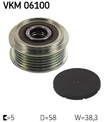 Skf Generatorfreilauf [Hersteller-Nr. VKM06100] für Toyota