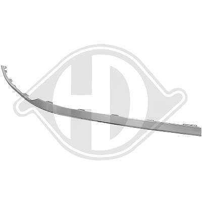 Diederichs Zier-/Schutzleiste, Stoßfänger [Hersteller-Nr. 2249067] für VW
